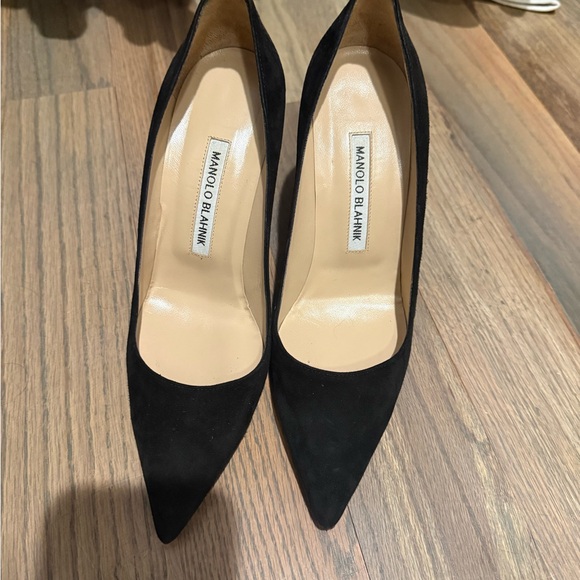 Manolo Blahnik Classic Black Heels